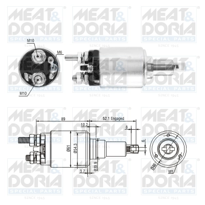 Solenoid Switch, starter